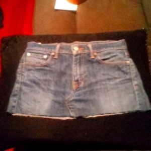 Levi's denim miniskirt